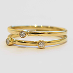 Gouden ring met diamanten - Ingrid Sneiders
